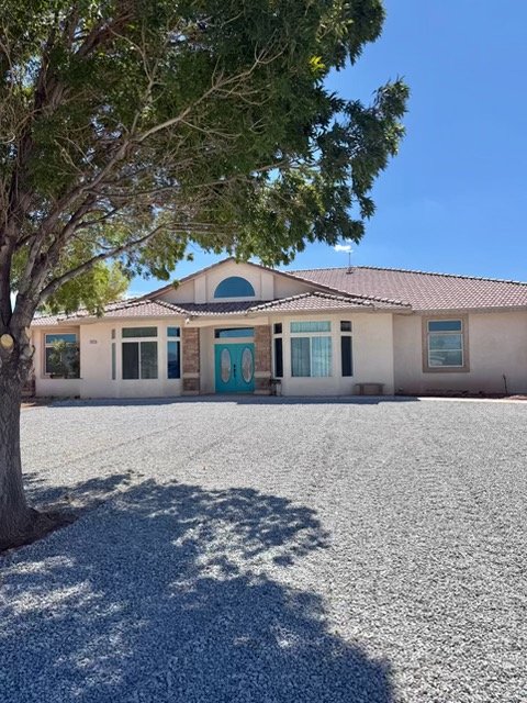 Exterior of the Wisteria home in Pahrump, Nevada.